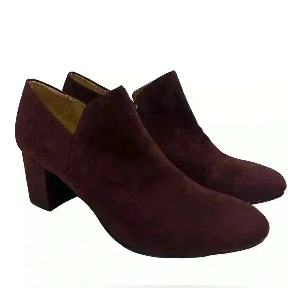 Burgundy Naturalizer  Women's Misha Bordo Shoe Booties Size 9 Sexy Boots used